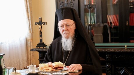 Bartholomaios I., griechisch-orthodoxer Patriarch von Konstantinopel und Ehrenoberhaupt der Weltorthodoxie / © Episcopat.pl (KNA)