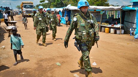 Soldaten der Friedensmission der UNO im Südsudan / © Richard Juilliart (shutterstock)