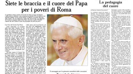 Keine normale Zeitung: Der "Osservatore Romano" (DR)