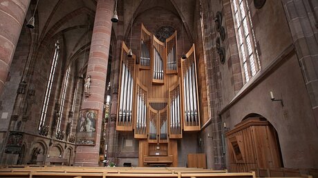Die Orgel der Frauenkirche / © Daniel Karmann (dpa)