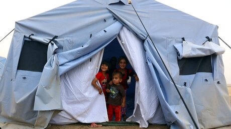 Flüchtlinge im Irak (dpa)