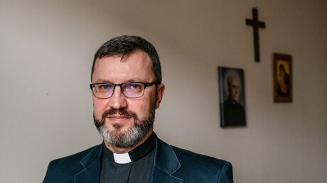 Jerzy Seczek, Priester und Direktor der Caritas Bialystok / © Kasia Strek (KNA)