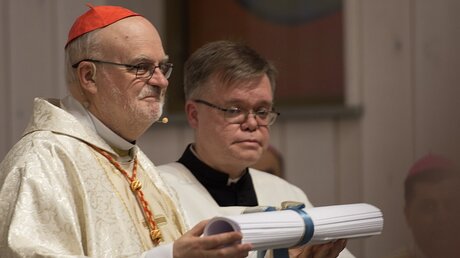 Kardinal Anders Arborelius, Bischof von Stockholm, bei der feierlichen Kirchweihe / © Hans Andersson  (privat)