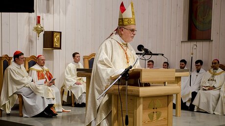 Kardinal Anders Arborelius, Bischof von Stockholm, und Kardinal Woelki (l.) / © Hans Andersson  (privat)