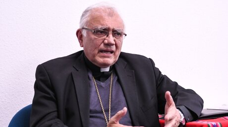 Kardinal Baltazar Enrique Porras Cardozo / © Tobias Käufer (KNA)