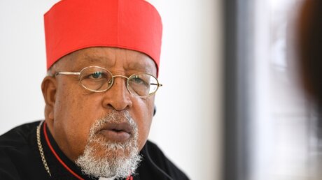  Kardinal Berhaneyesus Demerew Souraphiel, Erzbischof von Addis Abeba / © Harald Oppitz (KNA)