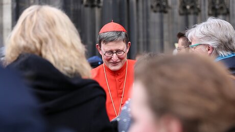Kardinal Rainer Maria Woelki am Hochfest der Erscheinung des Herrn in Köln / © Melanie Trimborn (DR)