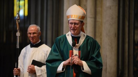 Kardinal Woelki ermutigt die Religionslehrer zu einem persönlichen Glaubenszeugnis / © Beatrice Tomasetti (DR)