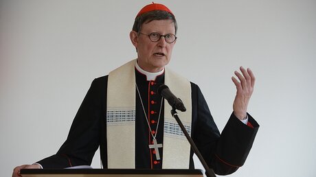 Kardinal Woelki während seiner Ansprache / © Beatrice Tomasetti (DR)