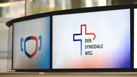 Logo Synodaler Weg / © Julia Steinbrecht (KNA)