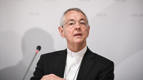 Ludwig Schick, Erzbischof von Bamberg / © Julia Steinbrecht (KNA)