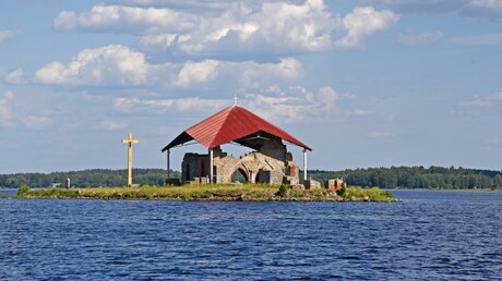 Meinardsinsel in Lettland, erste christliche Siedlung im Baltikum / © Sr. Theresita Müller (Bonifatiuswerk)