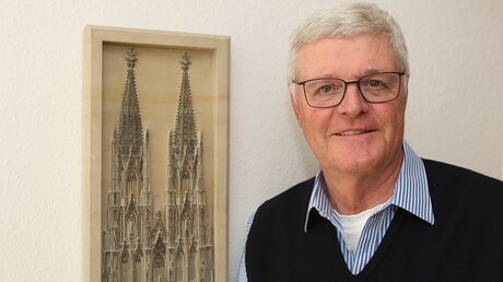 Michael H.G. Hoffmann, Präsident des Zentral-Dombau-Vereins zu Köln (ZDV) / © Robert Boecker (KNA)