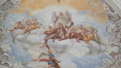 Musizierende Engel im Deckengewölbe von 1745 / © Beatrice Tomasetti  (DR)