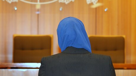 Muslima vor Gericht / © Karl-Josef Hildenbrand (dpa)