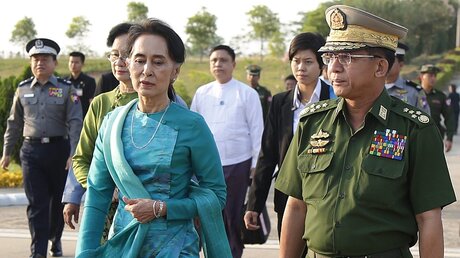 Aung San Suu Kyi / © Hein Htet (dpa)