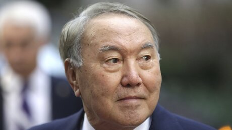 Nursultan Nasarbajew, ehem. Präsident von Kasachstan / © Olivier Matthys (dpa)