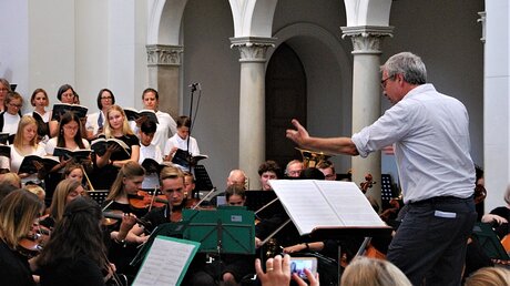 Orchesterleiter Thomas Greifenberg / © Hannah Küppers (DR)