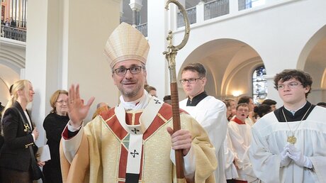 Erzbischof Heße / © Adloff (KNA)