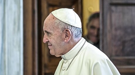 Papst Franziskus will den Weltkirchenrat besuchen / © Stefano dal Pozzolo (KNA)
