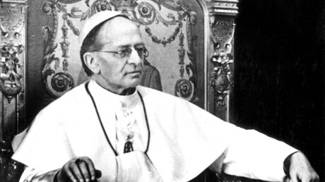 Papst Pius XI. / © N.N. (KNA)