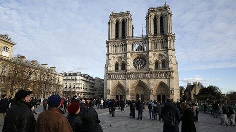 Notre-Dame Kathedrale in Paris, Frankreich / © SEBASTIEN NOGIER (dpa)