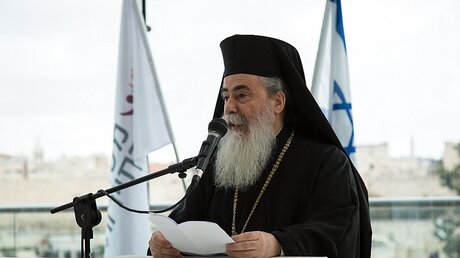 Patriarch Theophilos III. / © Andrea Krogmann (KNA)