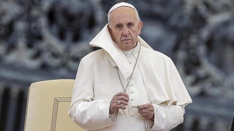 Papst Franziskus  / © Giuseppe Lami  (dpa)