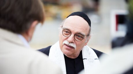 Rabbiner Andreas Nachama, Vorsitzender der Allgemeinen Rabbinerkonferenz (ARK) / © René Arnold (KNA)