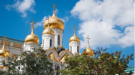 Russisch-orthodoxe Kirche in Moskau (shutterstock)