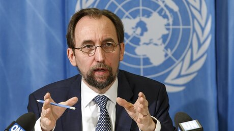 UN-Hochkommissar für Menschenrechte, Said Raad al- Hussein / © Salvatore Di Nolfi (dpa)