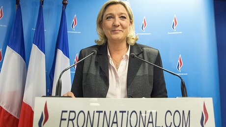 Marine Le Pen, Präsidentin des Front National in Frankreich (dpa)