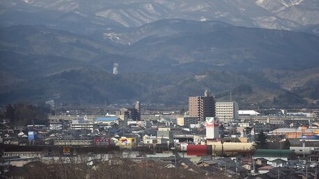 Stadtansicht von Fukushima / © Alexander Brüggemann (KNA)