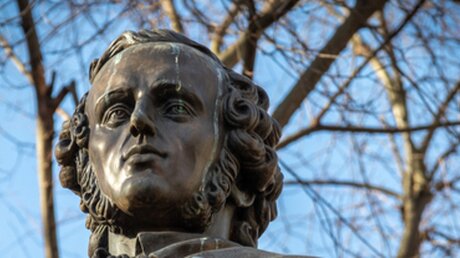 Statue von Felix Mendelssohn Bartholdy in Leipzig / © Jan Adler (shutterstock)