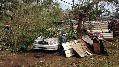 Zyklon "Pam" hat Vanuatu verwüstet (dpa)
