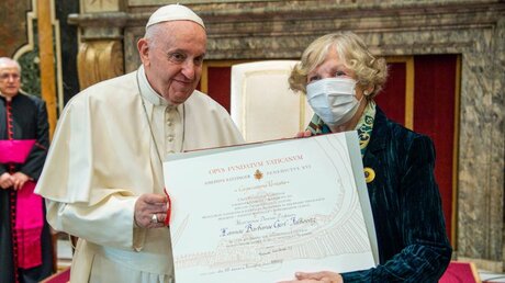 Verleihung des Ratzinger-Preises an Hanna-Barbara Gerl-Falkovitz / © Romano Siciliani (VM)