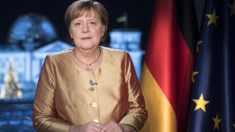 Vor dem Abschied: Bundeskanzlerin Angela Merkel (dpa)