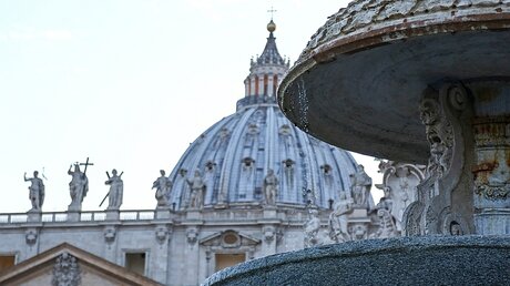 Wassermangel wegen Hitze auch im Vatikan / © Stefano Dal Pozzolo (KNA)