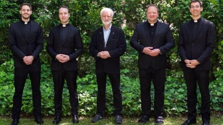 Weihekandidaten, Erzbistum Köln, Priesterweihe 2020 / © Munns (Erzbistum Köln Presse)
