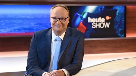 ZDF "heute-show" mit Oliver Welke / © Sascha Baumann/ZDF (dpa)