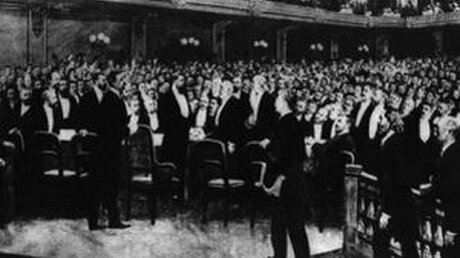 Erster Zionistenkongress 1897 / © Gemeinfrei