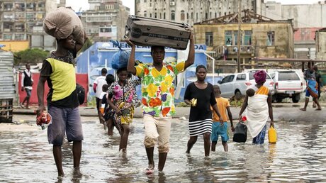 Zyklon in Mosambik / © Denis Onyodi (dpa)