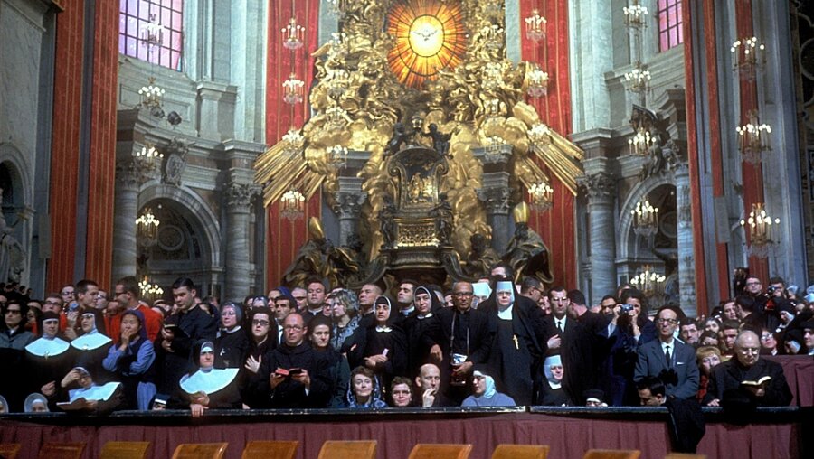 Abschluss des II. Vatikanisches Konzil am 8. Dezember 1965 / © Ernst Herb (KNA)