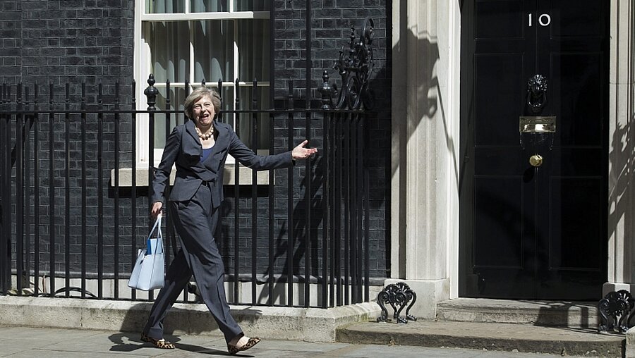 Ehemalige Premierministerin Theresa May / © Will Oliver (dpa)