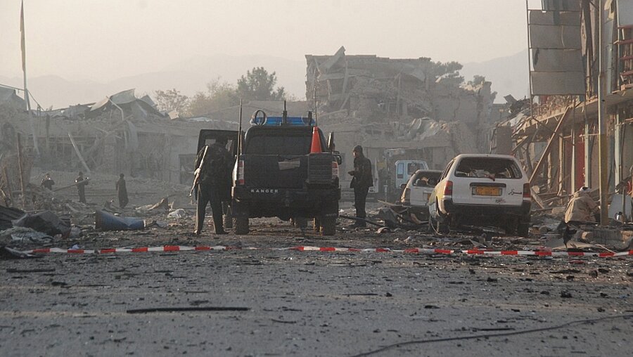 Angriff auf deutsches Konsulat in Afghanistan / © Mutalib Sultani (dpa)
