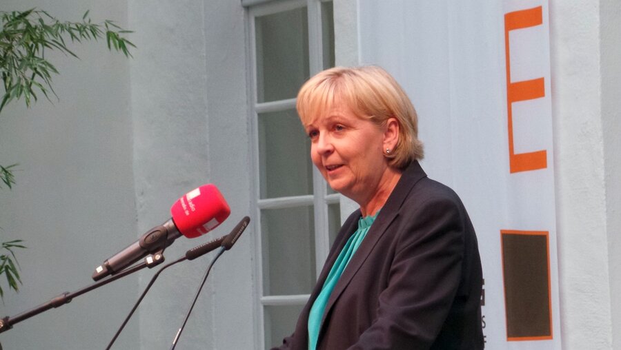 Ministerpräsidentin Hannelore Kraft (DR)