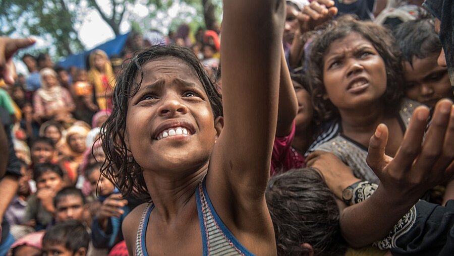 Verzweifelte Rohingya-Flüchtlinge / © N.N. (CI)