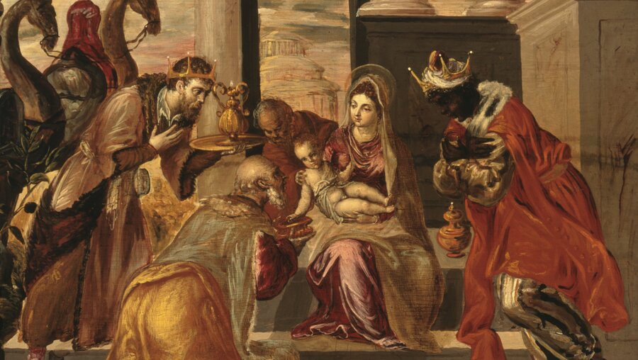 El Greco: Die Anbetung der Heiligen Drei Könige / © Gemeinfrei