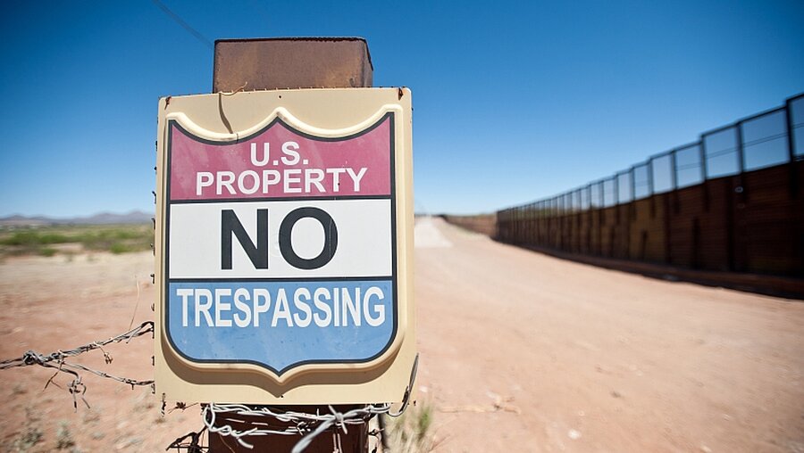 Grenze zwischen Mexiko und USA / © Will Seberger (dpa)