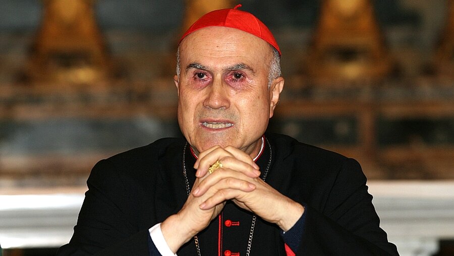 Kardinal Tarcisio Bertone / © Alessio Petrucci (KNA)